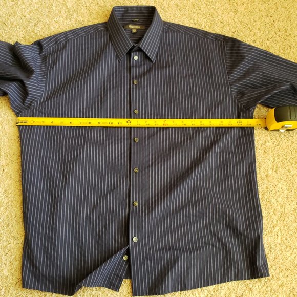Kenneth Cole Reaction Long Sleeve Button Down Shirt XL - Picture 8 of 10